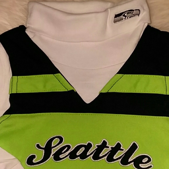 NWT Girls NFL Seattle Seahawks Dress Set 18 Months - Picture 2 of 8
